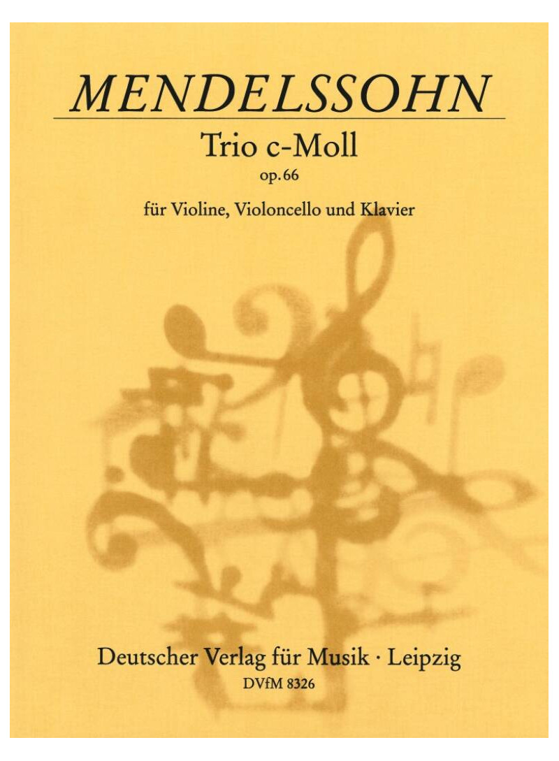 Piano Trio in C minor Op. 66 MWV Q 33