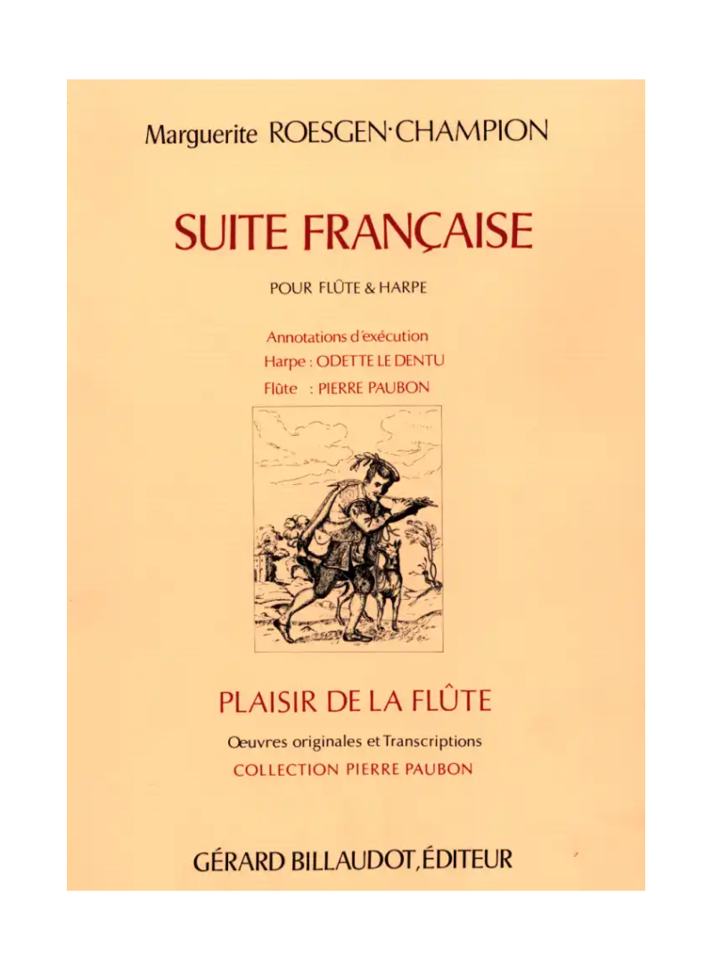 Suite francaise pour flute et harpe