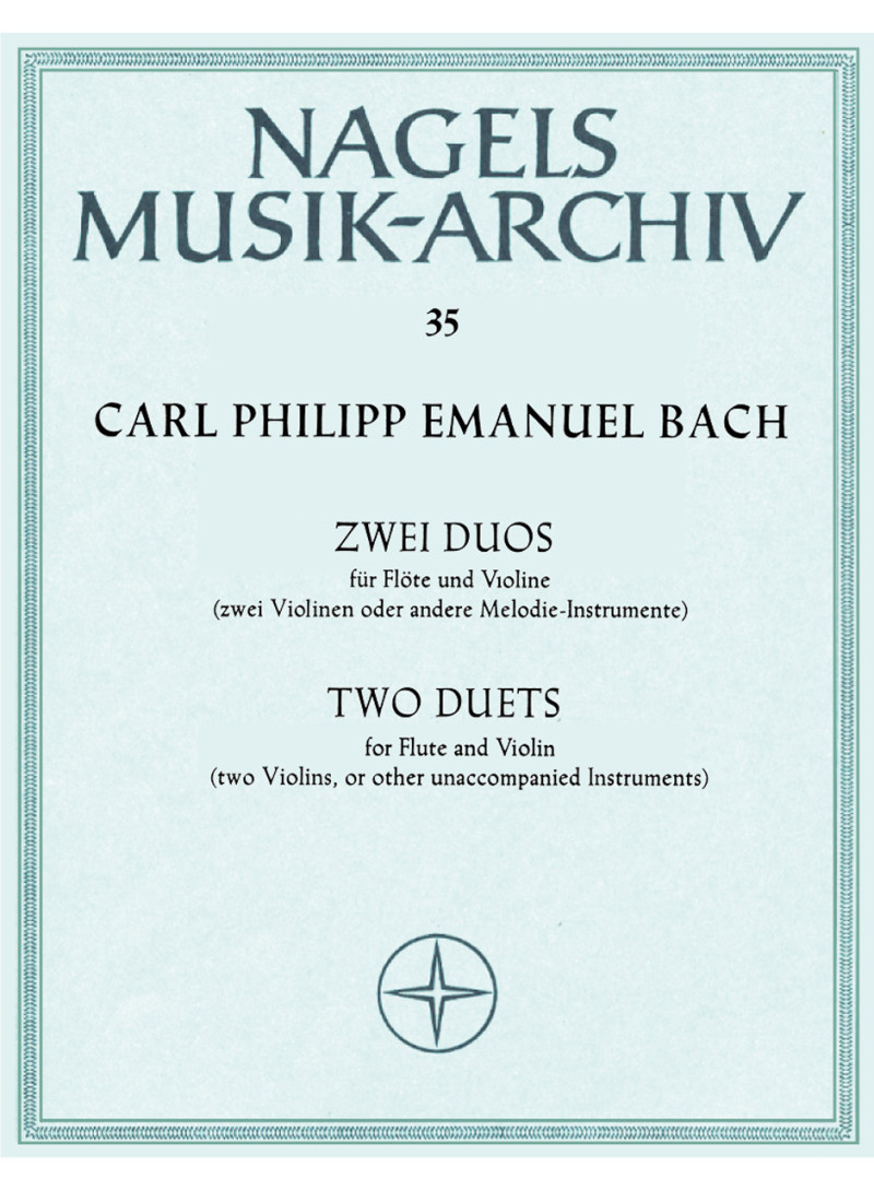 Two Duos "Musikalisches Vielerley" Wq140