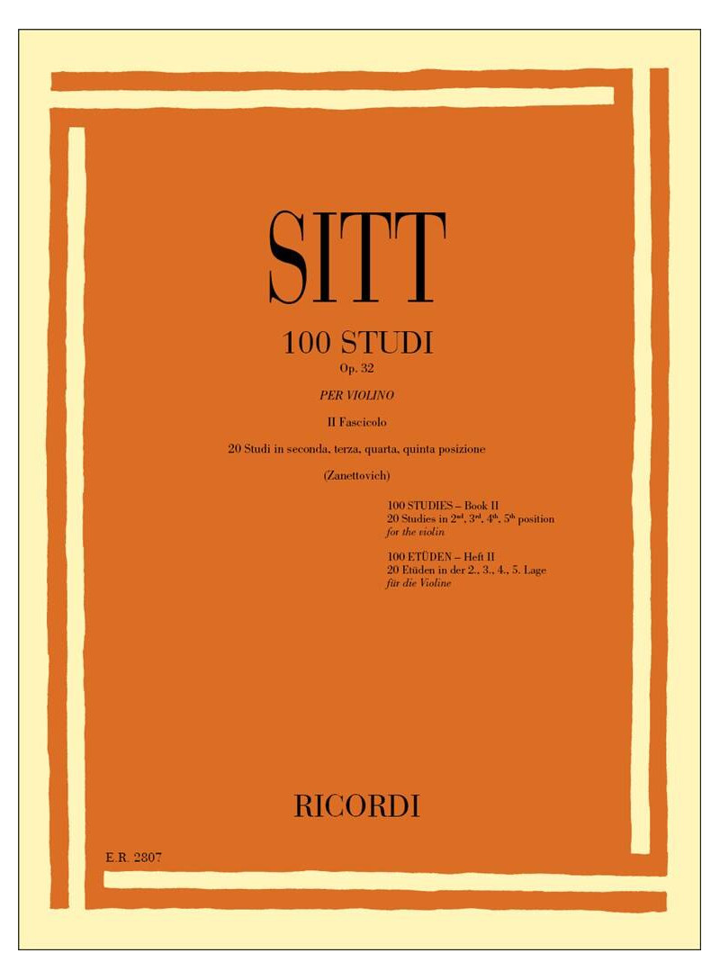 100 Studi Op. 32 per Violino - Volume 2