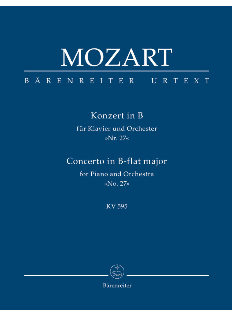 Concerto for Piano n 27 in B-flat K595