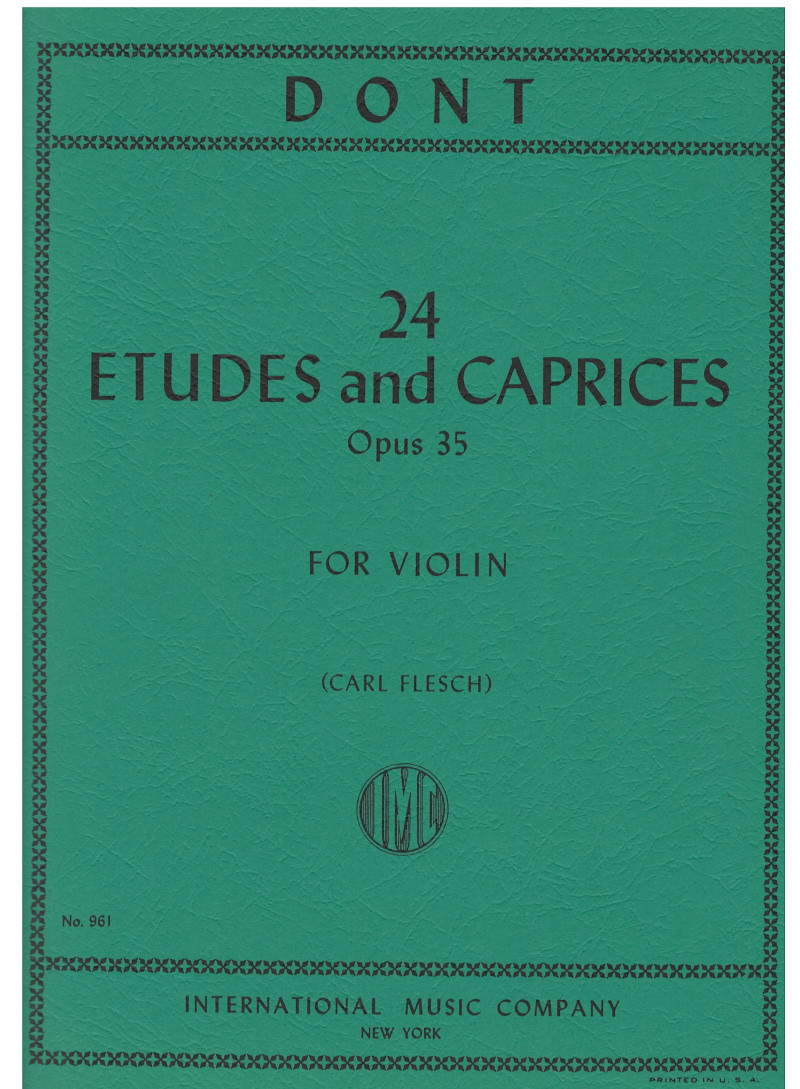 Studi e Capricci Op. 35