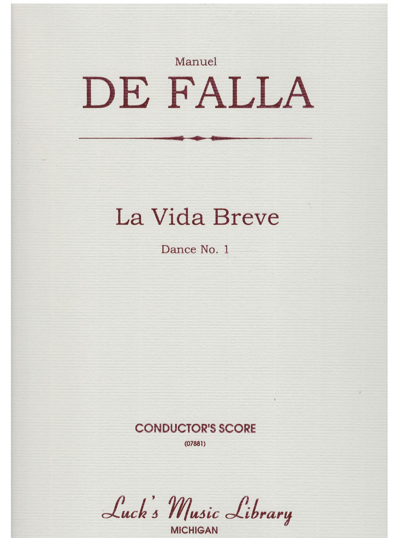 Danza espanola 1 da "La vida breve" par