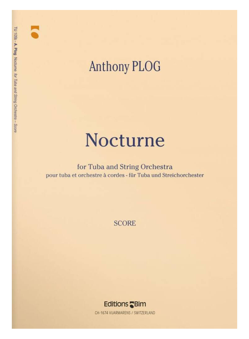 Nocturne fort tuba and string orchestra