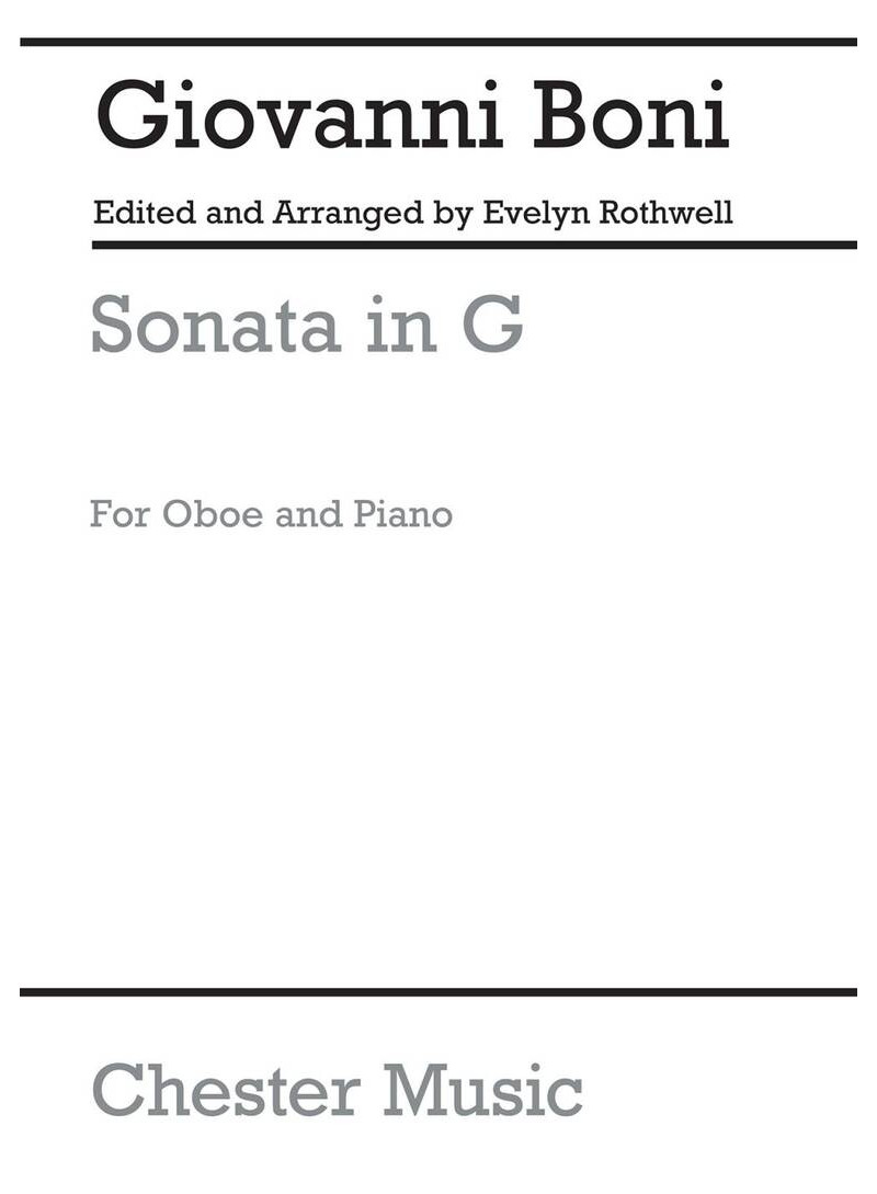Sonata In G Major