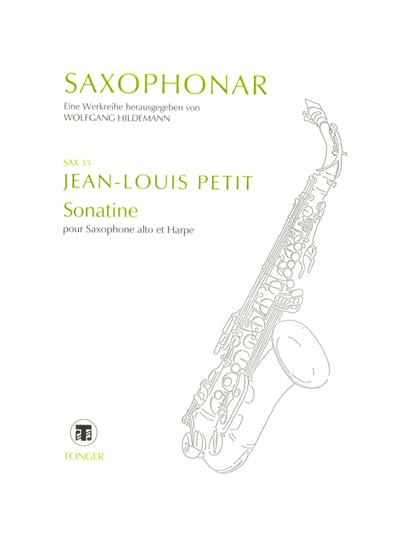 Sonatine pour Sax alto et Harpe