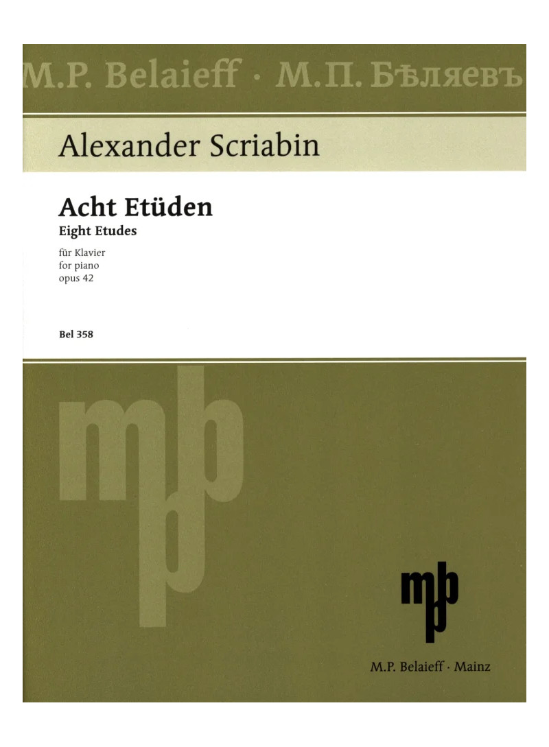 8 etudes Op. 42