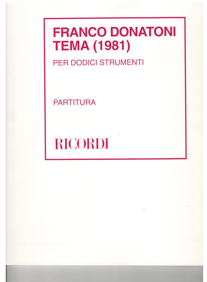 Tema - ensemble da camera