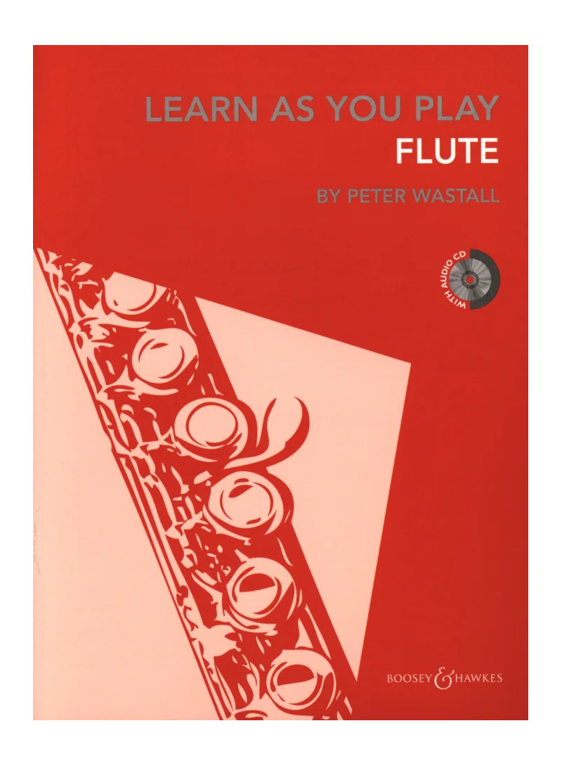 Learn As You Play Flute con CD