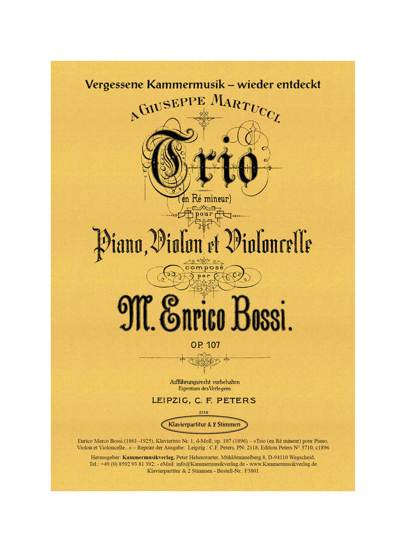 Klaviertrio d-Moll op. 107
