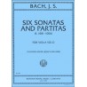 Six sonatas and partitas for viola