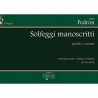 Solfeggi manoscritti vol 1