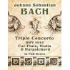 Triple conc for fl viol harps BWV 1044