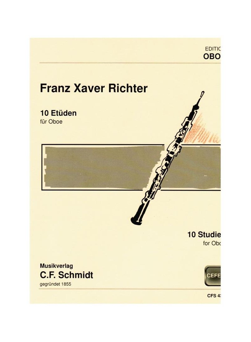 10 Etuden fur oboe