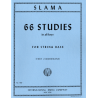 66 studies in all keys for string bass