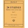 24 studies op 37 Galamian