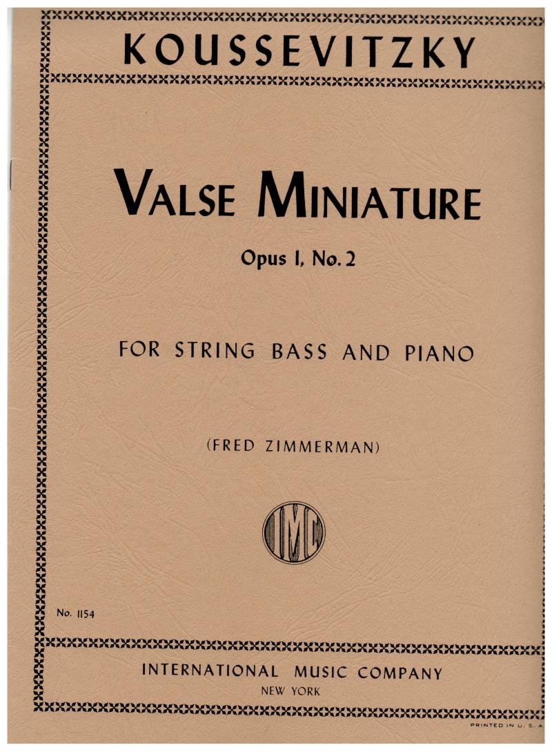 Valse Miniature op 1 n 2