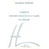 Cadences du Concerto pour flûte et harpe