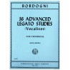 36 advanced legato studies for trombone