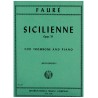 Sicilienne op 78 for trombone and piano