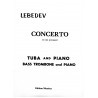 Concerto in one movement tuba and piano