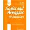 Scales and arpeggios