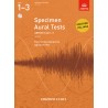 Specimen Aural Tests ABRSM Gradi 1-3