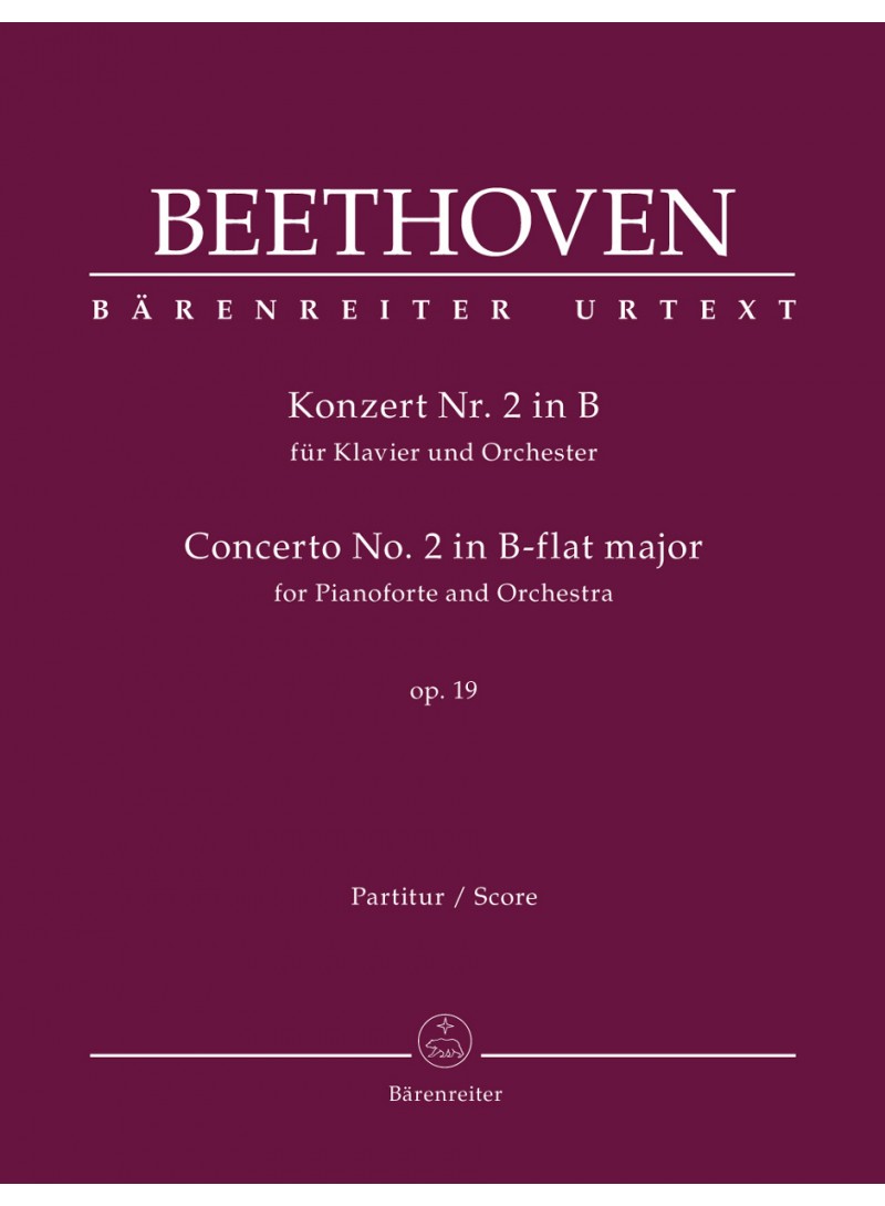 Konzert fur Klavier  no. 2 in Bb op. 19