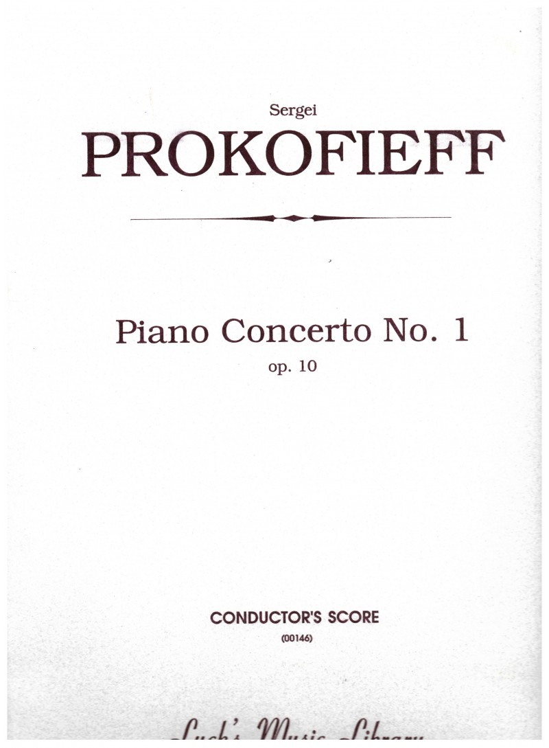 Piano concerto no. 1 op. 10 in Db