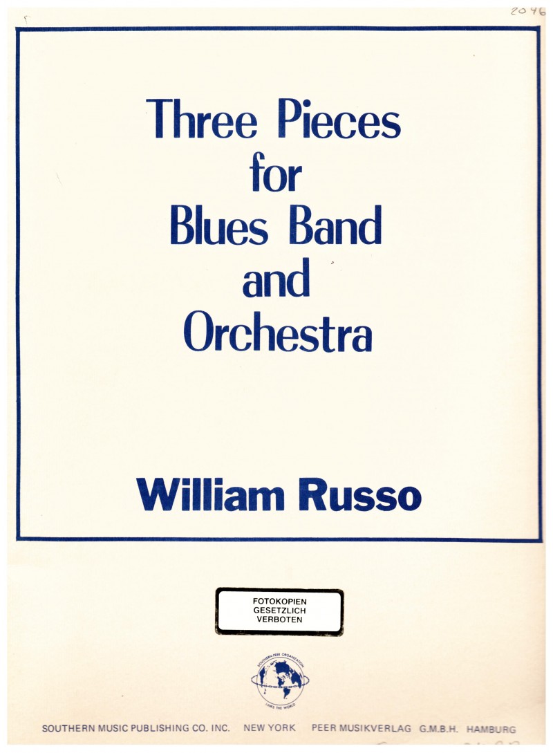 Three pieces for blues band and orchestr