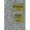 Orchester Probespiel Fagott