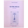 Quatre pieces pour Guitare