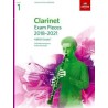 Clarinetto Exam Pieces Grade 1 2018-2021