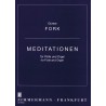 Meditationen fur flote und orgel