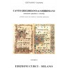 Il canto Gregoriano e Ambrosiano