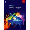 Piano scales & Arpeggios grade 3