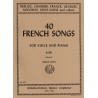 40 French Songs Vol1 Low Voice