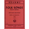 Folk songs for voice and piano volume 1