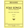 Folk songs for voice and piano volume 2