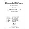 Couplets da I racconti di Hoffmann