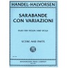 Sarabande con variazioni for VLN and VLA