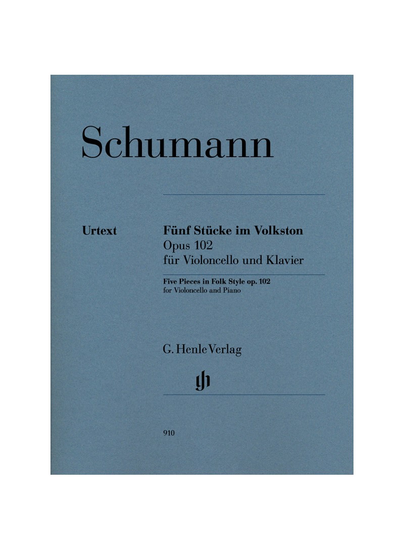 Funf Stucke im Volkston op.102
