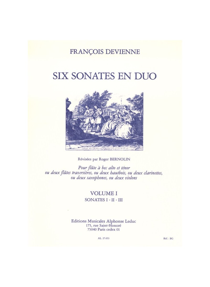 6 Sonates en duo Vol. 1