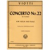 Concerto n 22 in A minor