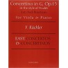 Concertino in G op. 15 (viola/piano)