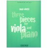 Three Pieces for Viola and Piano