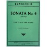 Sonata n 4 in E major for viola and pian