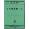 Lamento for cello and piano