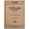 Papillon op 77 for cello and piano