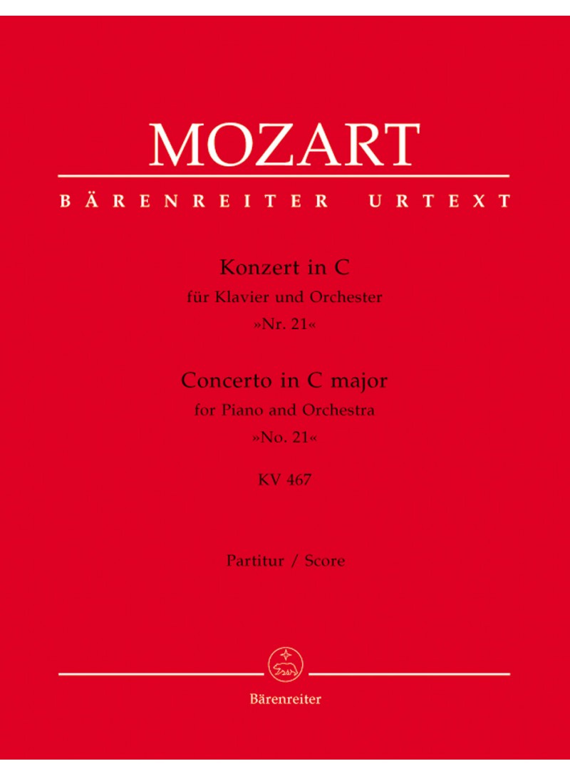 Konzert in C fur Klavier K. 467